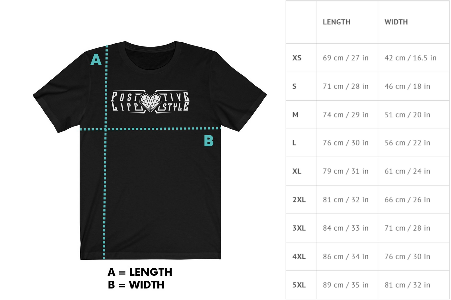 Diamond Heart LADITD T - Black