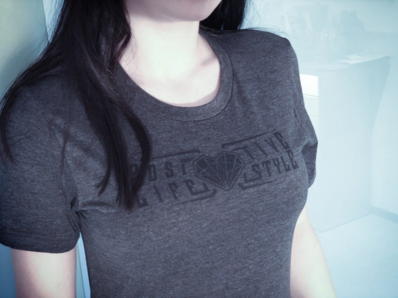 Positive Lifestyle T - Dark Grey Heather