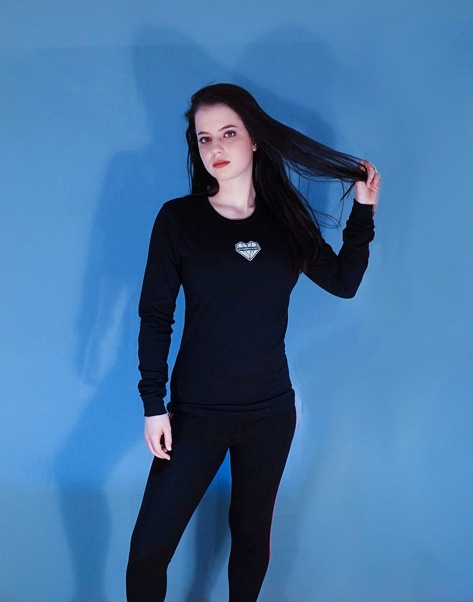 Diamond Heart LADITD Long Sleeve - Black