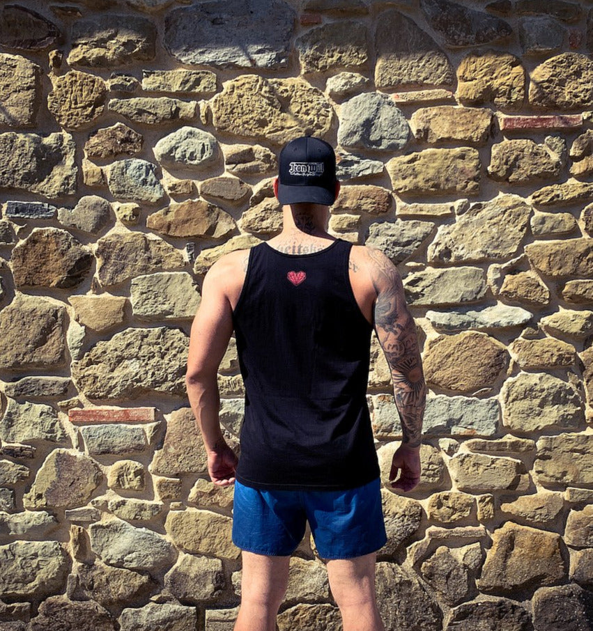 Glaube Wille Tat Tank - Black