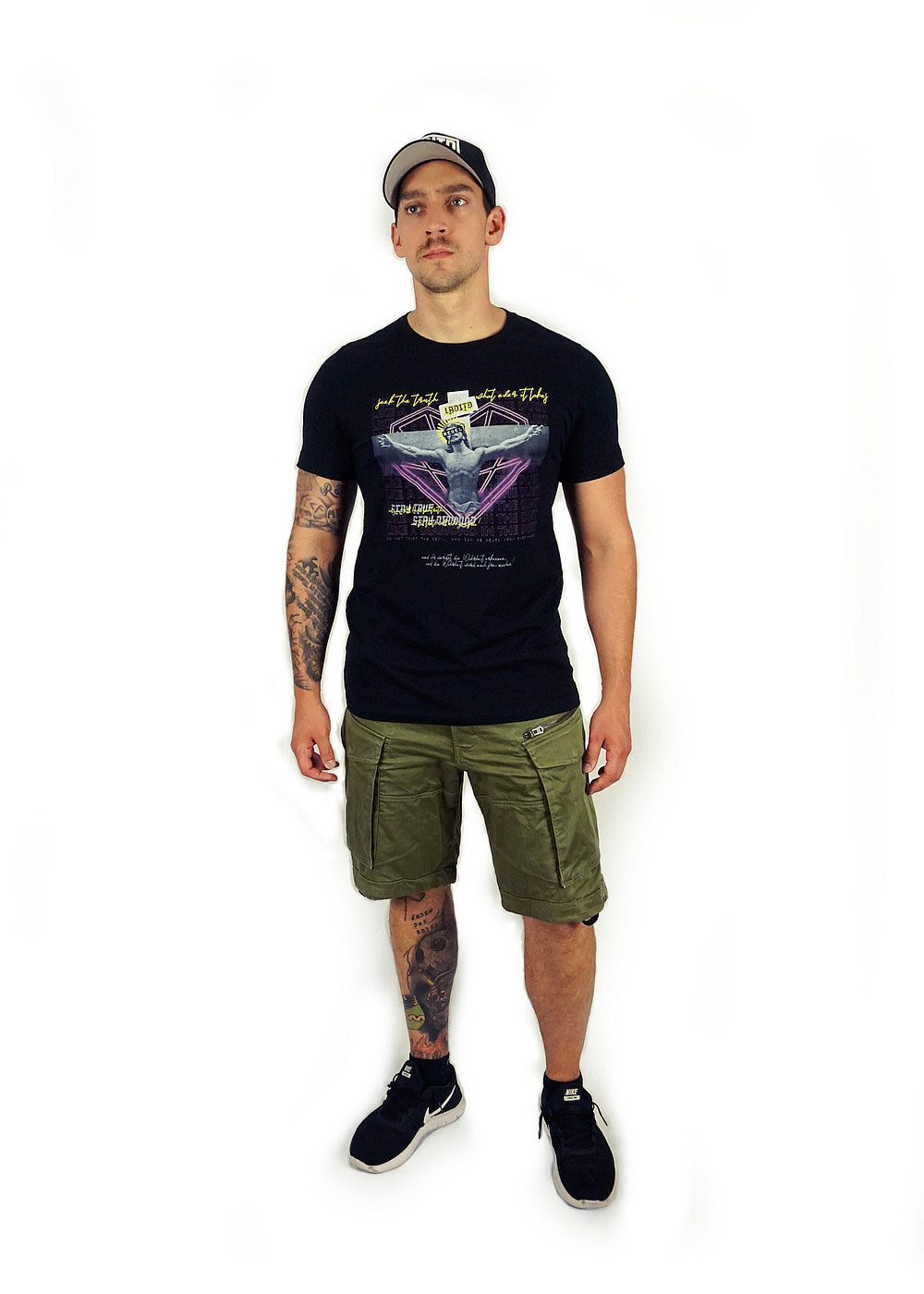 Jesus Rebel T - Black