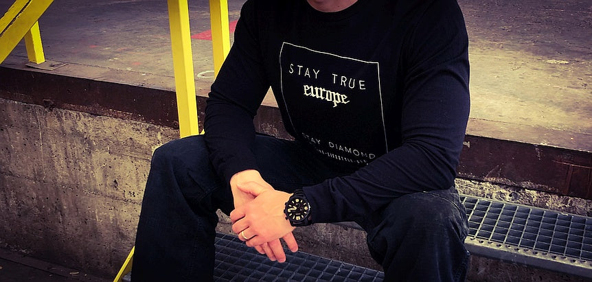 Stay True (Europe) Long Sleeve - Black