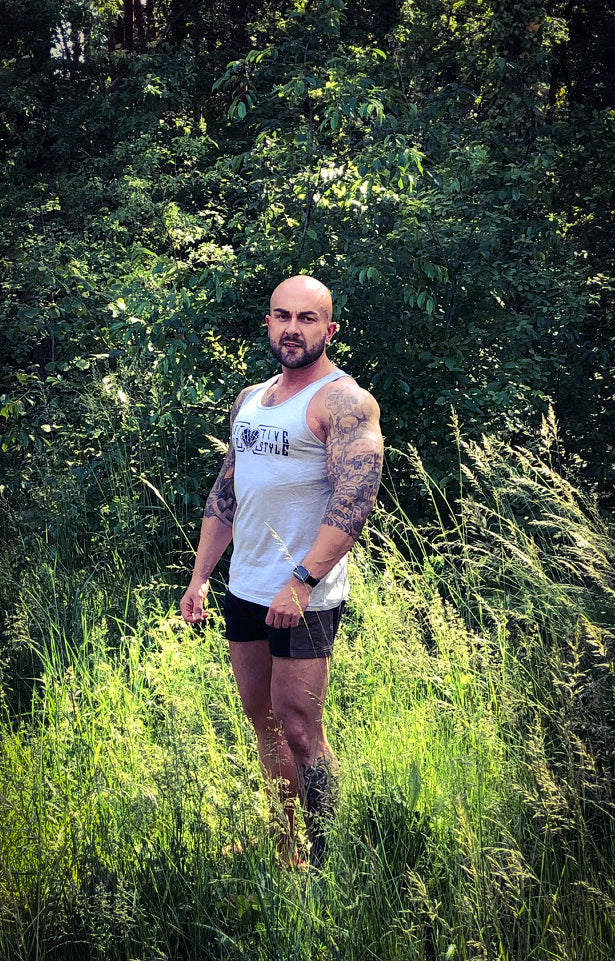 Positive Lifestyle Tank - Athletic Grey