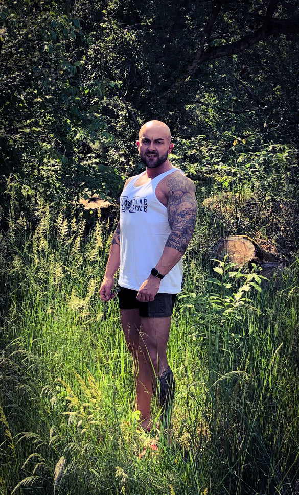 Positive Lifestyle Tank - White