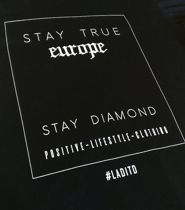 Stay True (Europe) T - Black
