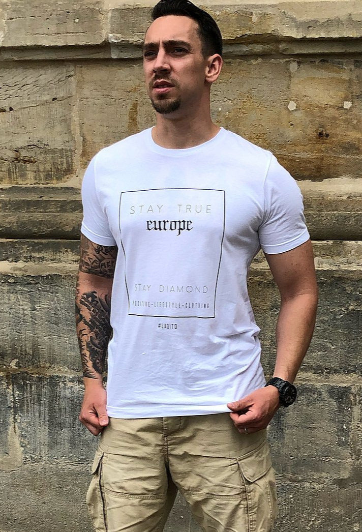 Stay True (Europe) T - White