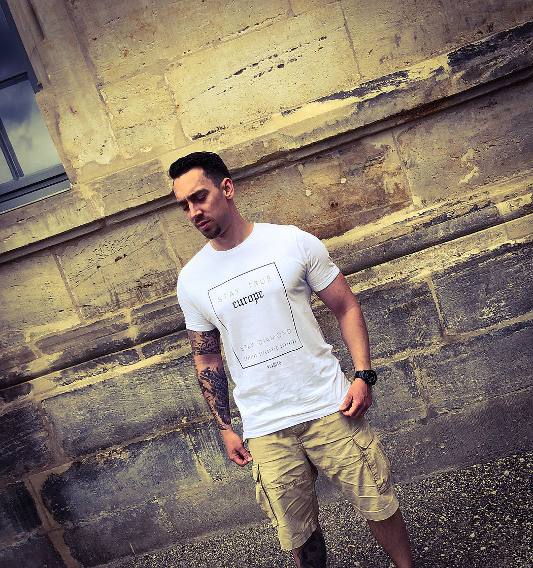 Stay True (Europe) T - White