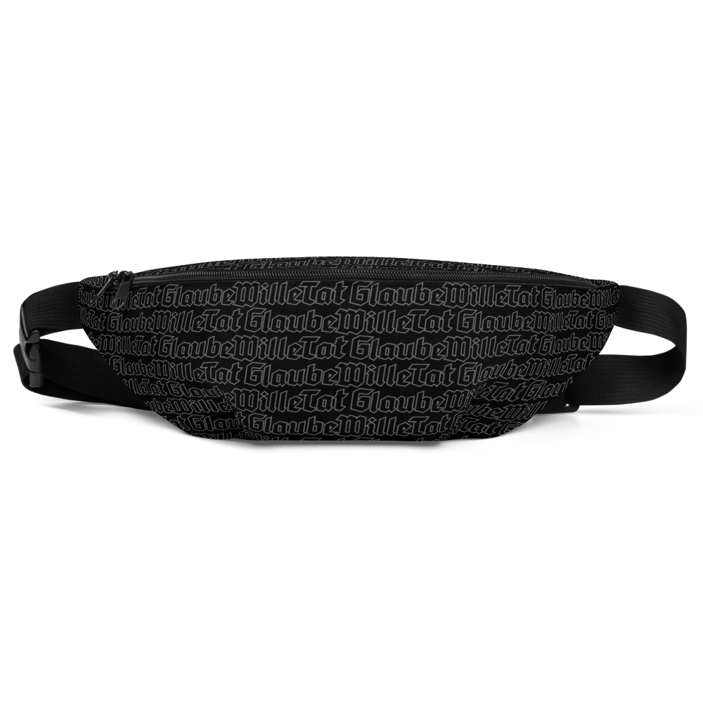 GlaubeWilleTat Bauchtasche - Black
