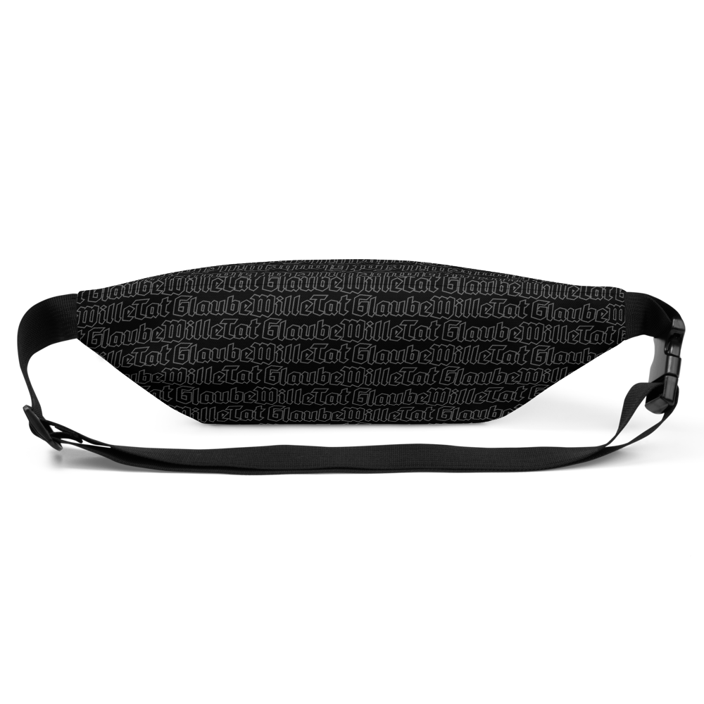 GlaubeWilleTat Bauchtasche - Black