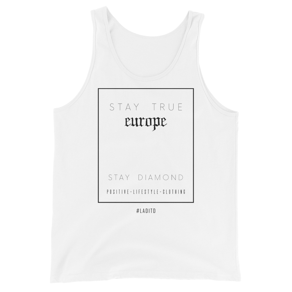 Stay True Tank - White