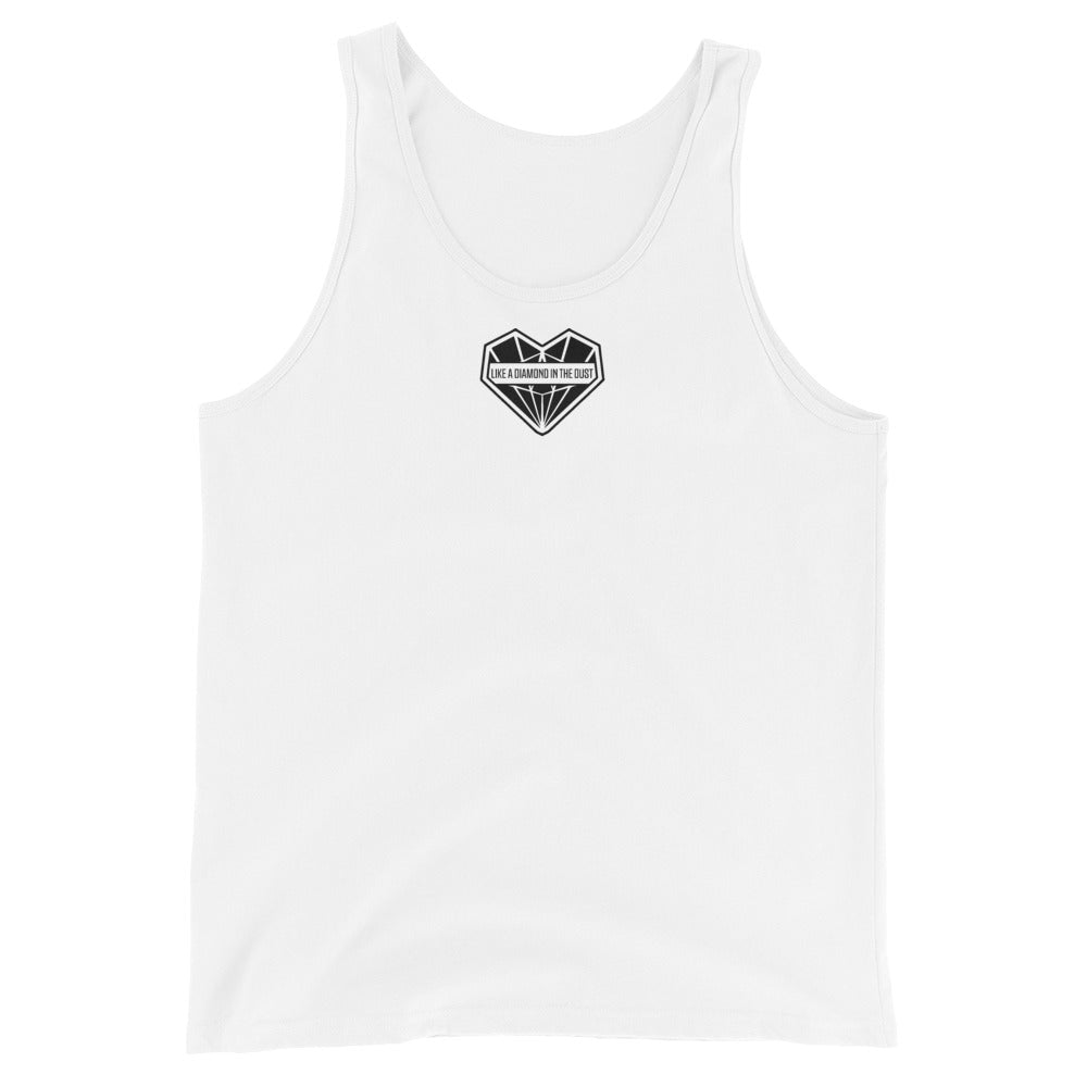 Diamond Heart LADITD Tank - White
