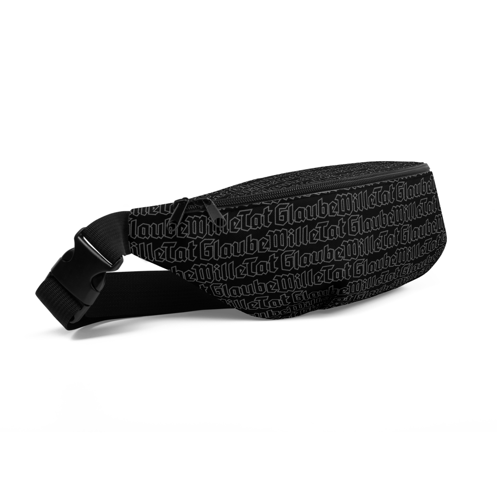 GlaubeWilleTat Bauchtasche - Black