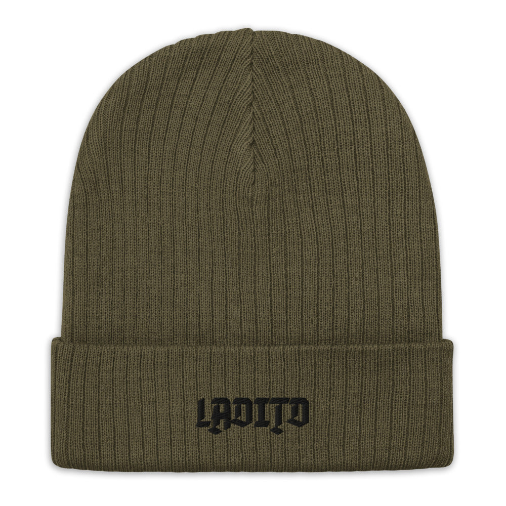 Recycled Beanie "LADITD" - Army Green