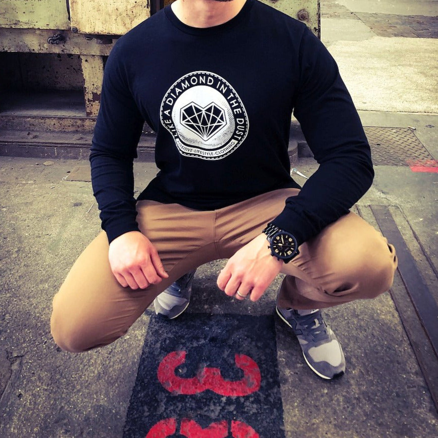 Round LADITD Long Sleeve - Black