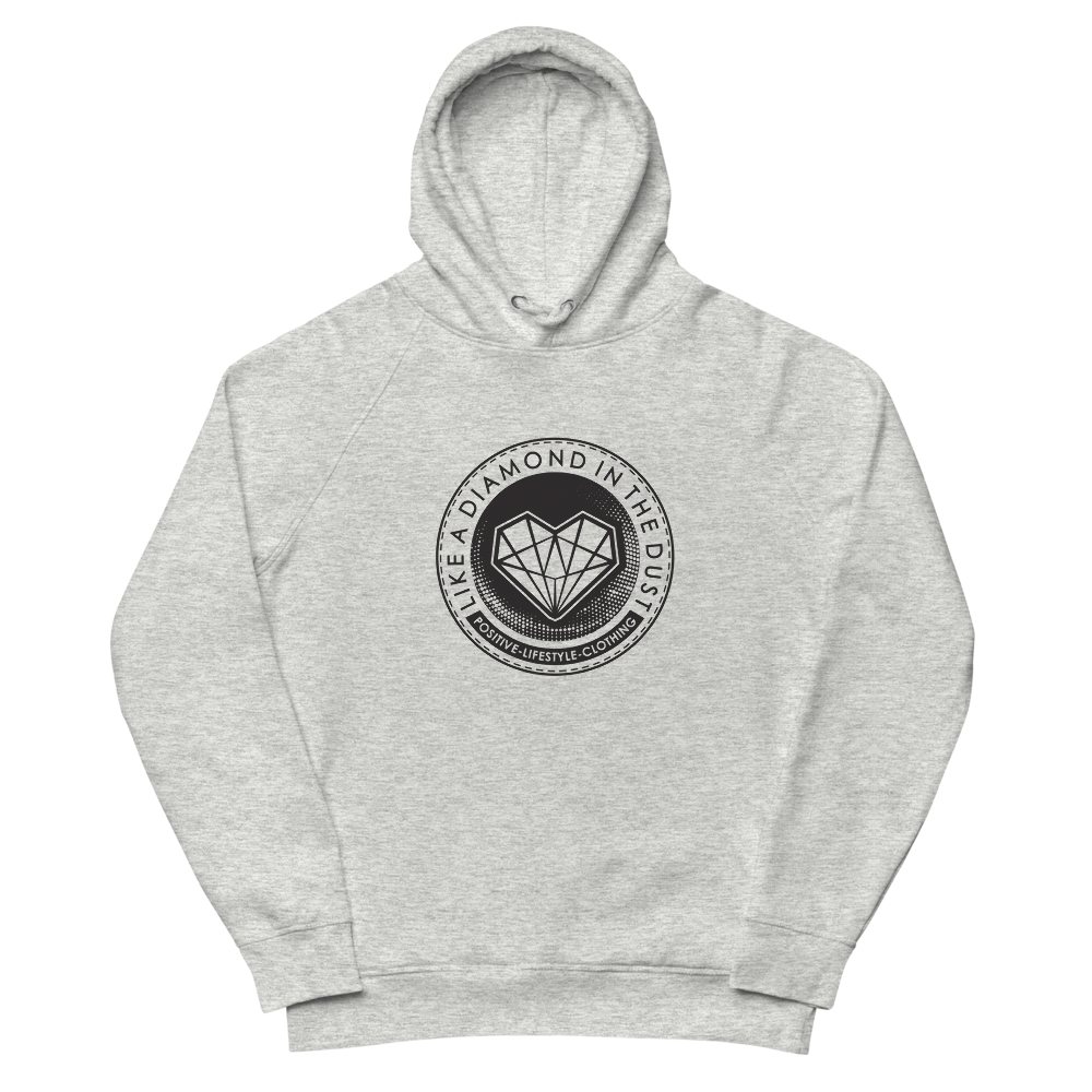 Round LADITD Hoodie - Athletic Grey