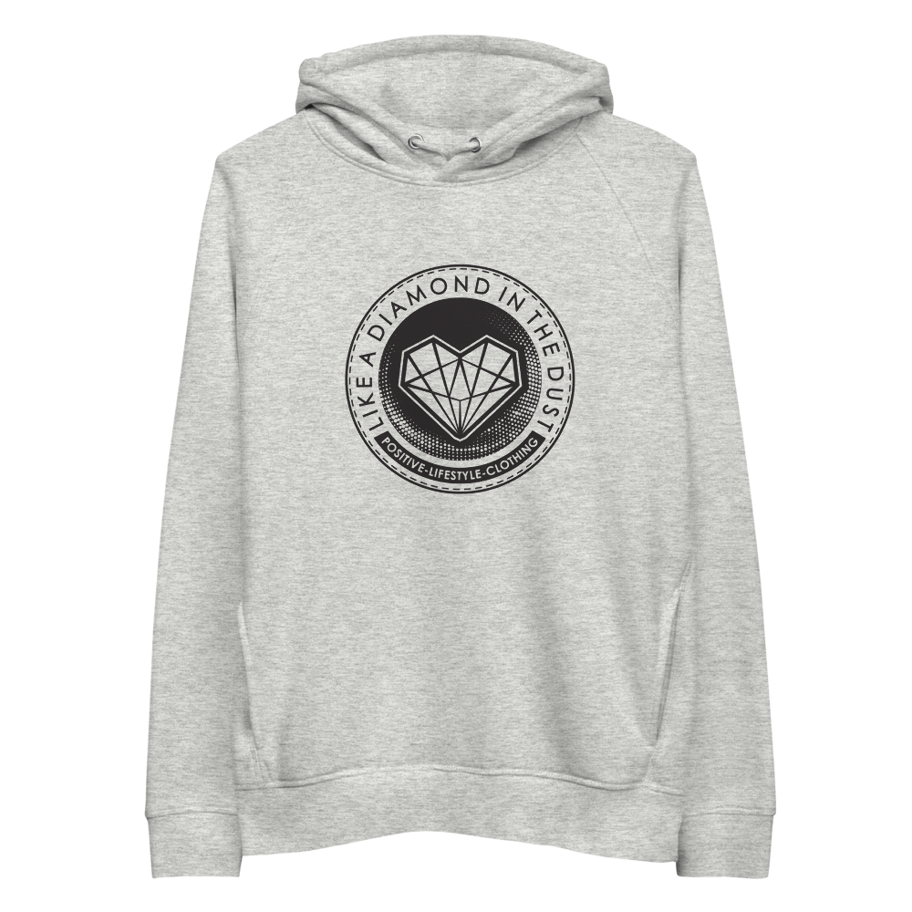 Round LADITD Hoodie - Athletic Grey