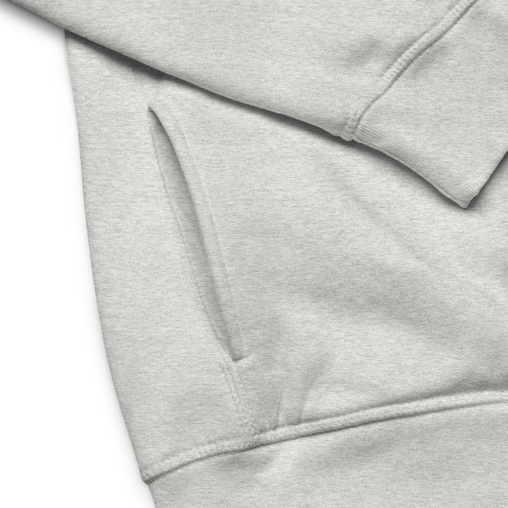 Round LADITD Hoodie - Athletic Grey