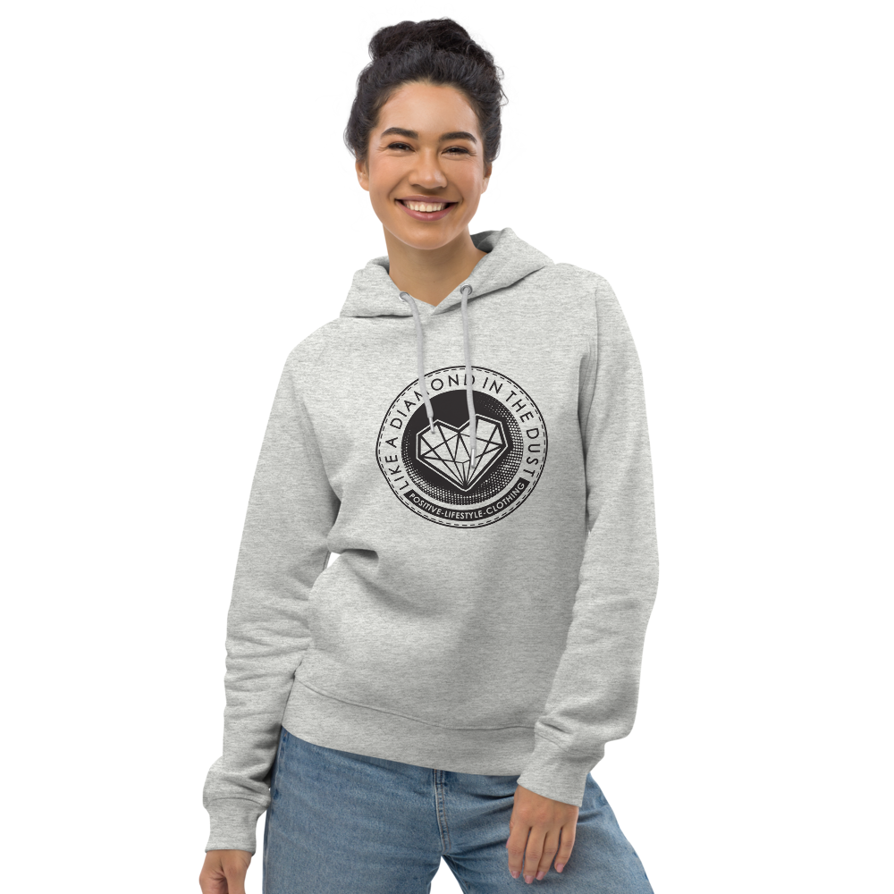 Round LADITD Hoodie - Athletic Grey