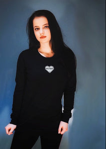 Diamond Heart LADITD Long Sleeve - Black