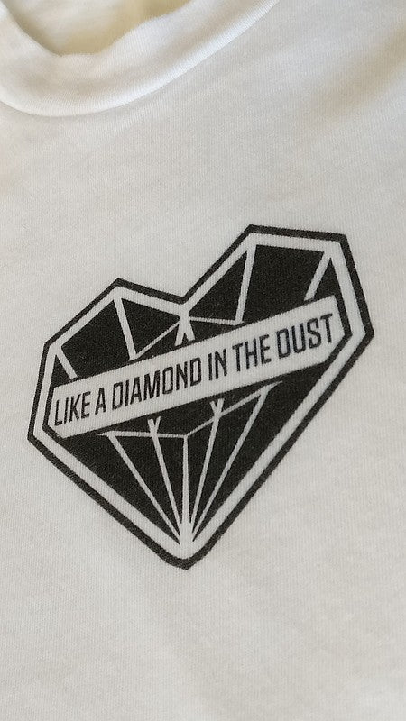 Diamond Heart LADITD Tank - White