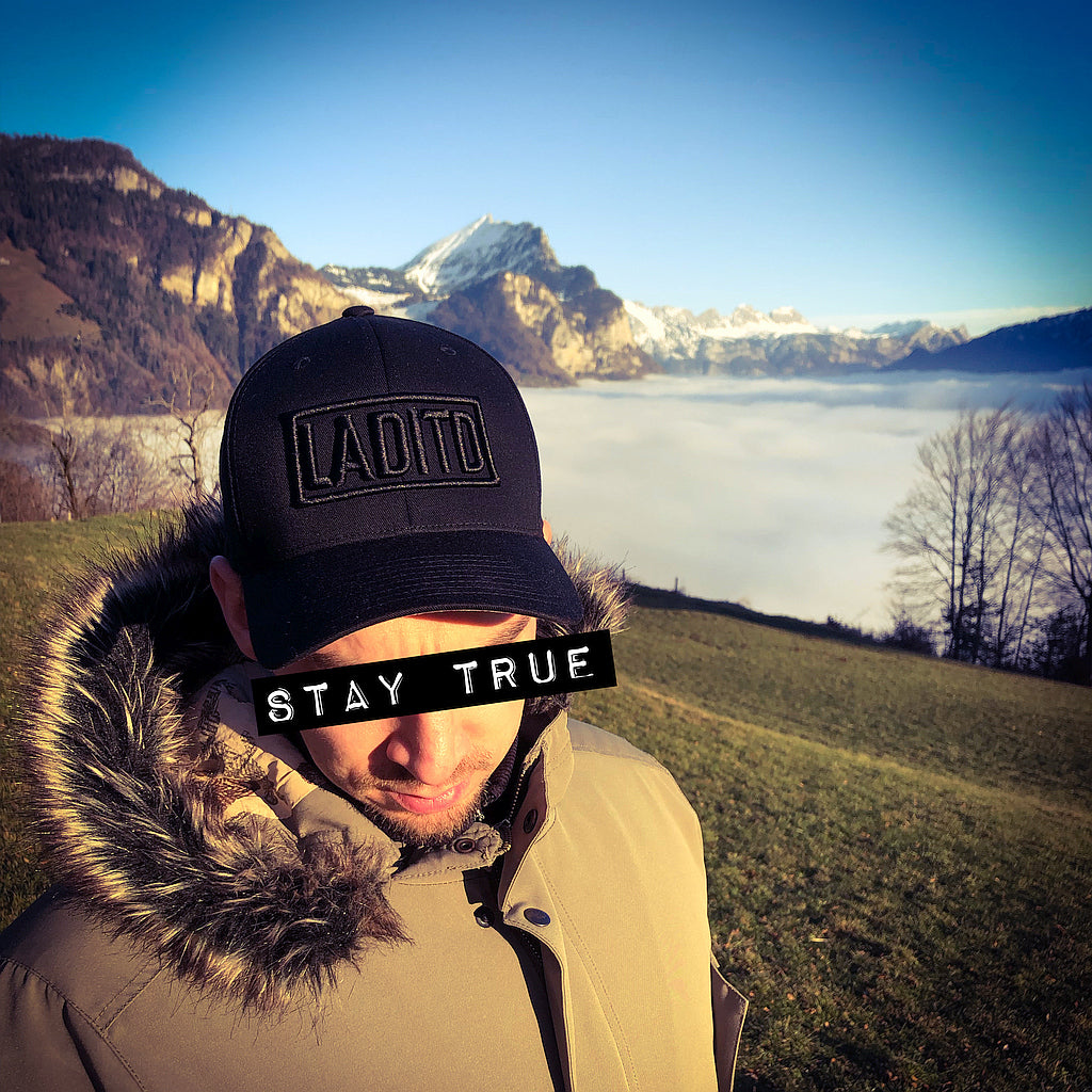 LADITD DH Flex-Kappe - Black/Black
