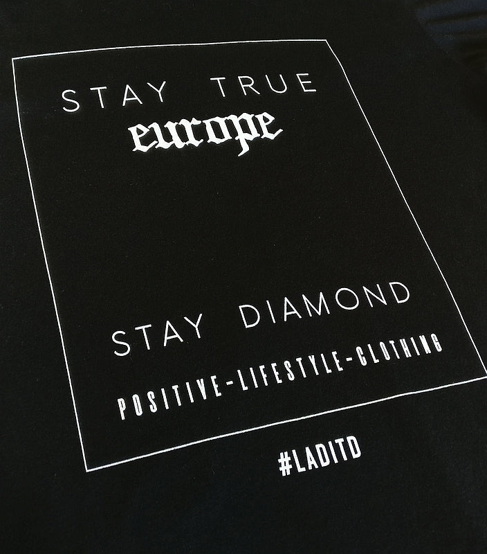 Stay True (Europe) Long Sleeve - Black