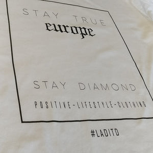 Stay True (Europe) Long Sleeve - White