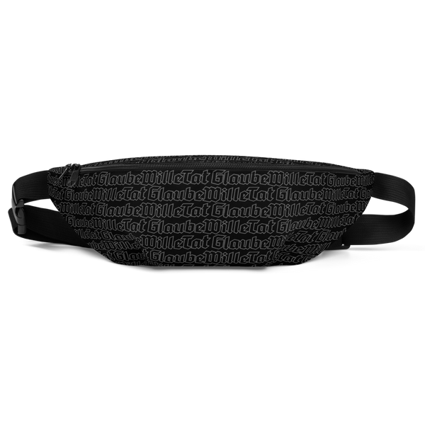 GlaubeWilleTat Bauchtasche - Black