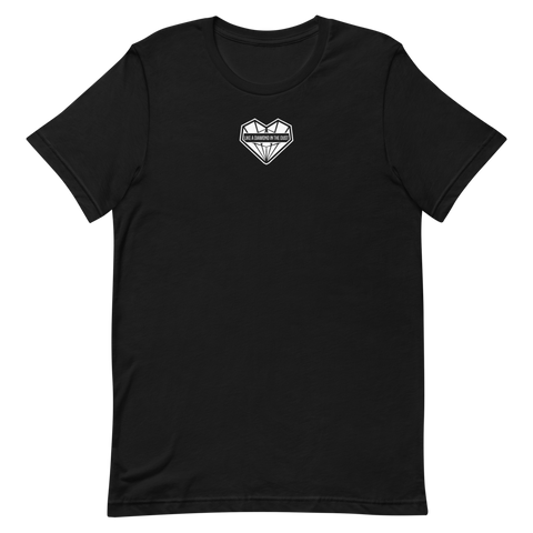 Diamond Heart LADITD T - Black