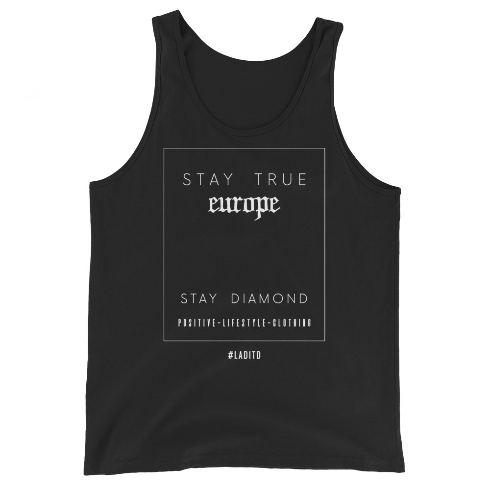 Stay True Tank - Black