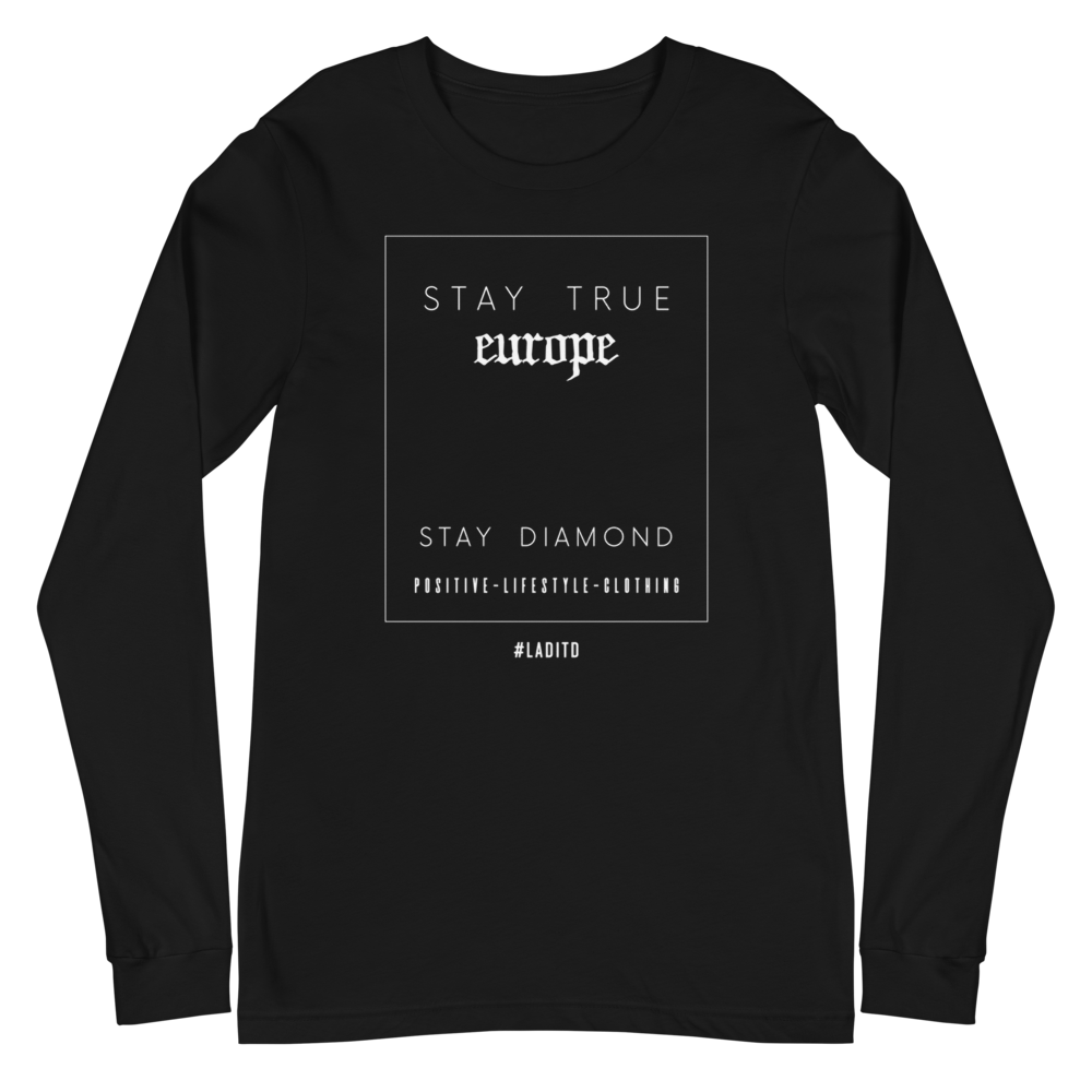 Stay True (Europe) Long Sleeve - Black