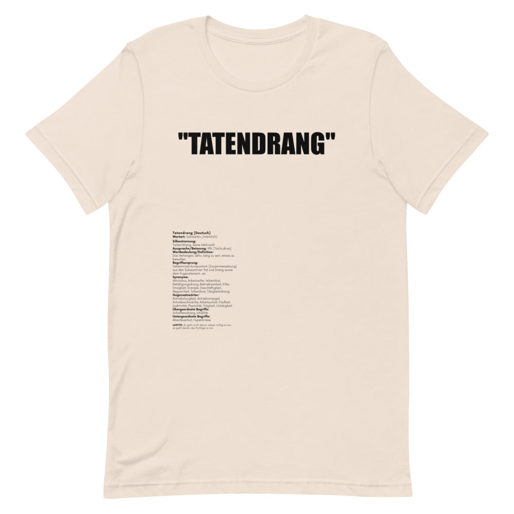"Tatendrang" T - Cream
